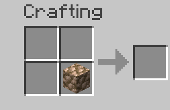 Raw Iron Block crafting recipe removed