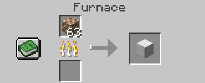 A Raw Iron Block smelts into an Iron Block