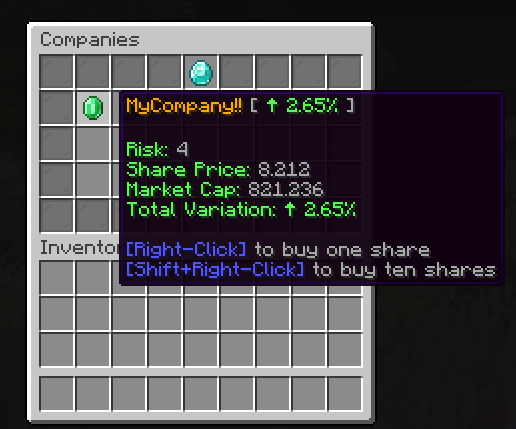 Companies GUI