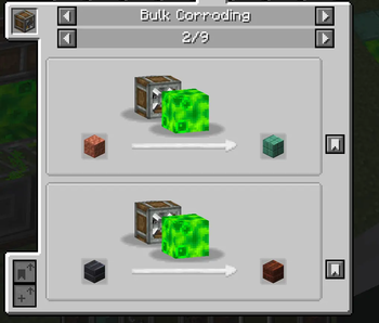 Bulk Corroding Recipe Type