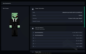 Player History — screenshot 2