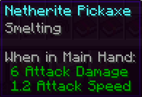 Example on Pickaxe