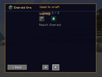 Use to craft tab