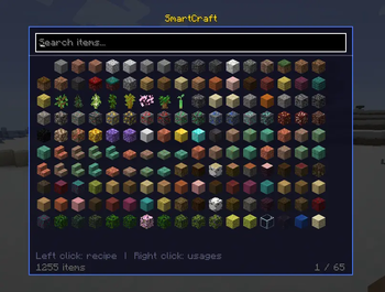 Main menu