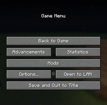 Example 4 (Pause Menu)