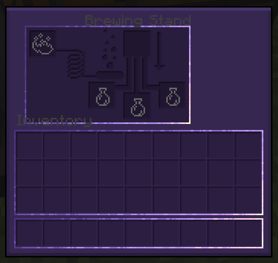 Brewing stand Inventory