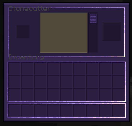Stonecutter Inventory