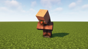 Tag "Villager6": (Animated) Head down sad villager.