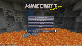 Main menu