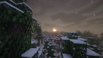 A beautiful sunrise.