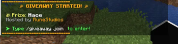 ANNOUCMENT OF GIVEAWAY JOIN 