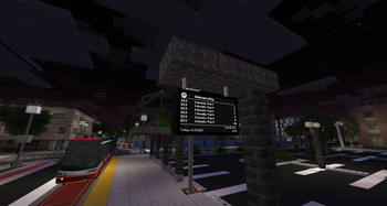 Custom message marquee