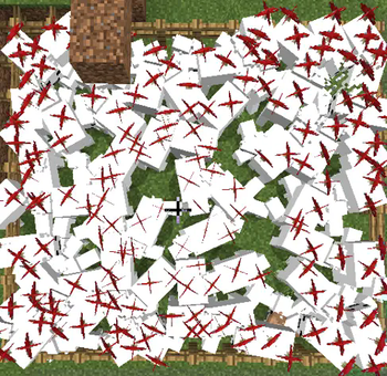 Spot the brown one with the texture pack