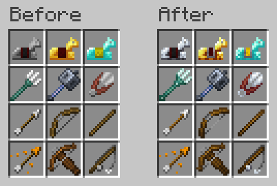 Miscellaneous textures comparison