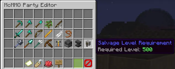 Skill Requirements for party joining