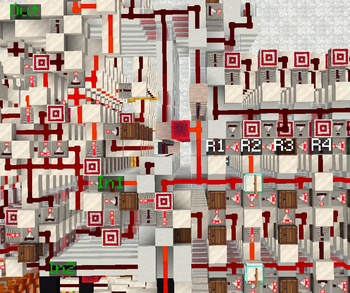 In-world markers