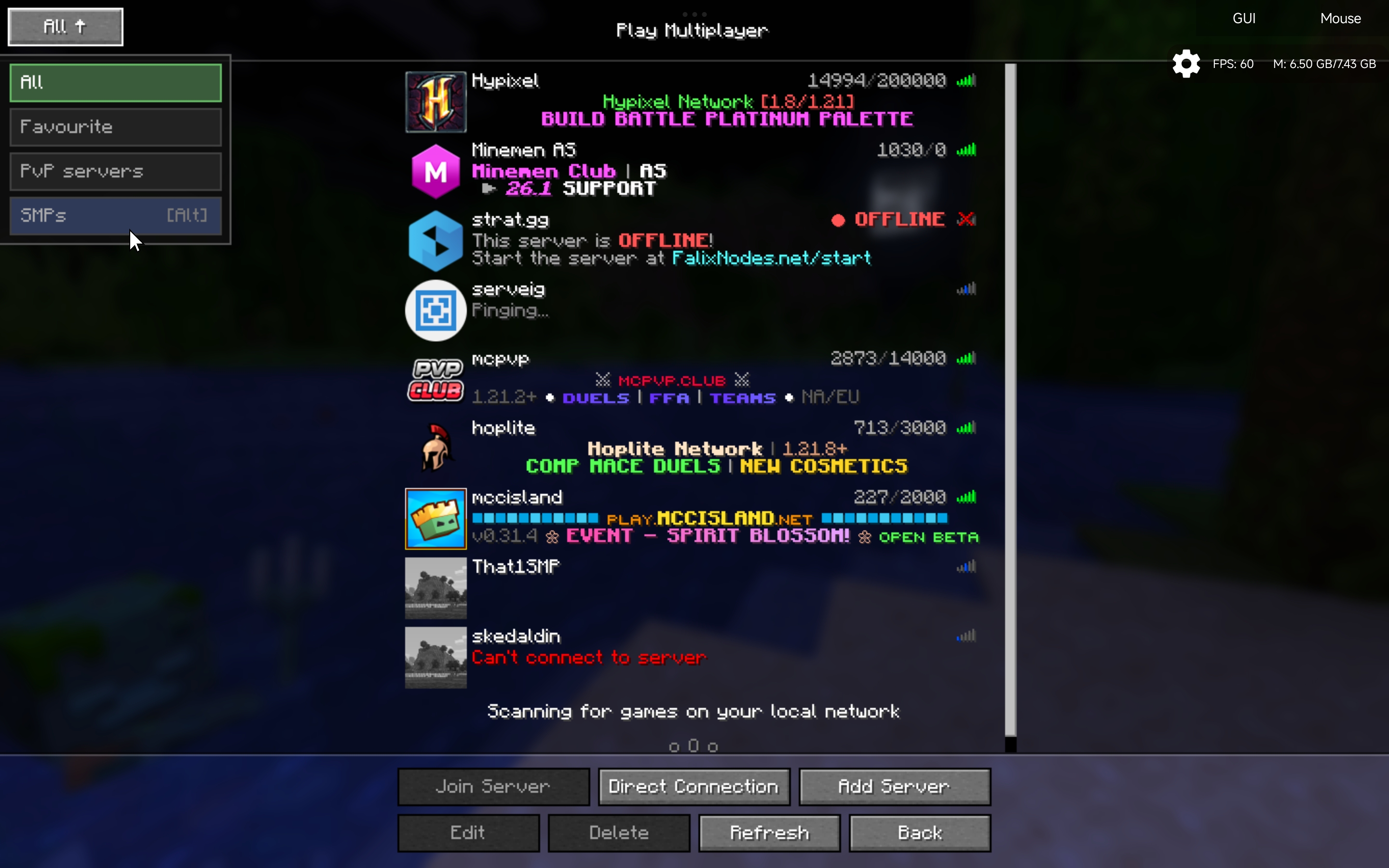 Multiplayer