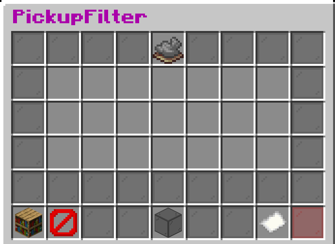 Filter Main page