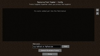 Mod Config Settings