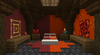Dyed Room: Maroon/Scarlet