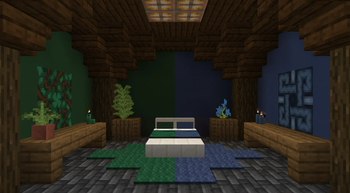 Dyed Room: Pine/Slate