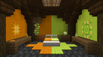 Dyed Room: Amber/Pear