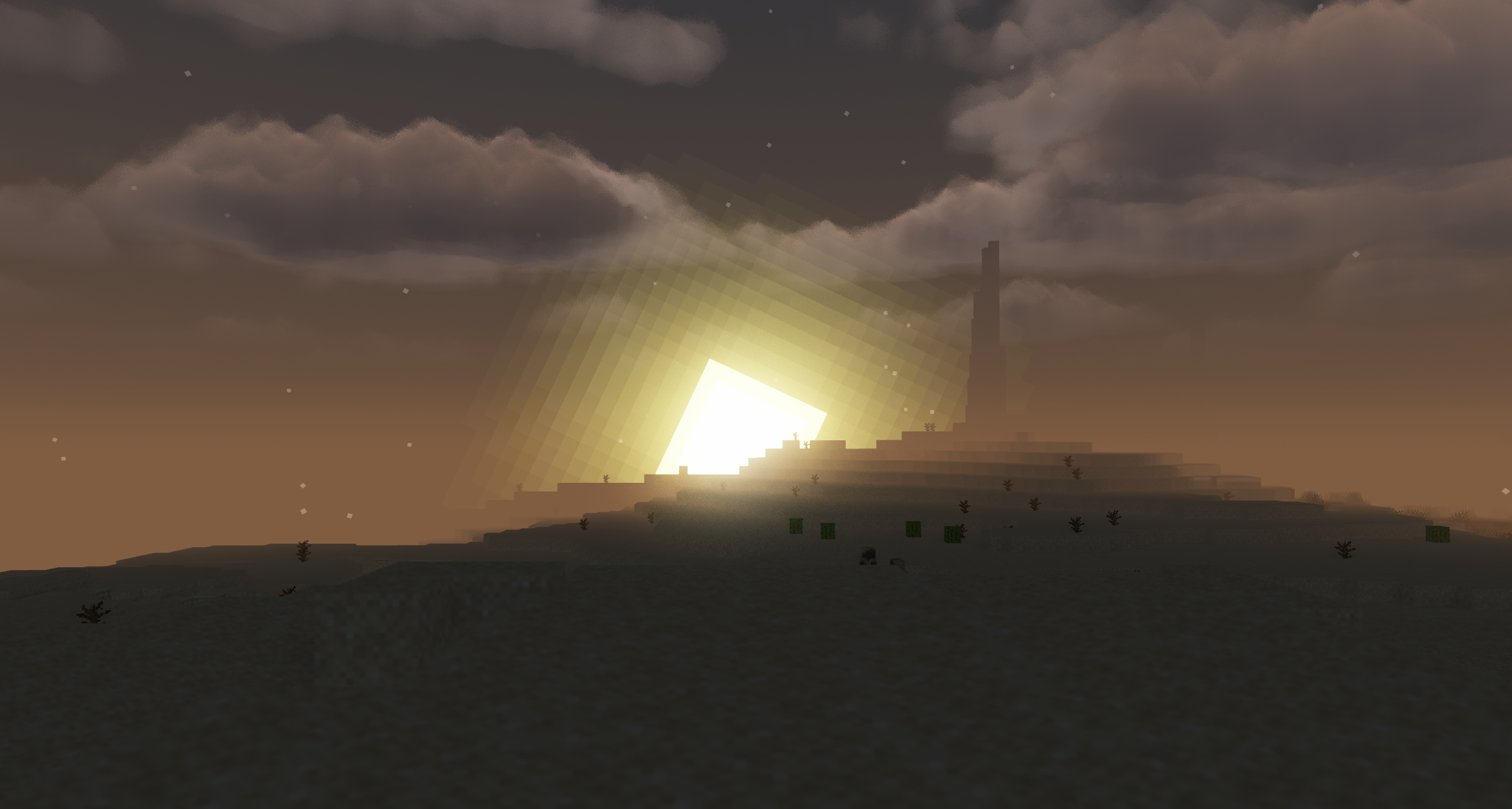 Sunset With Shader