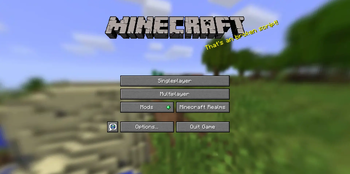 Main menu
