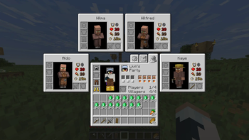 Partied Villagers GUI