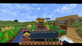 Interaction menu