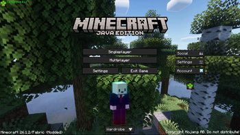 The Main menu.