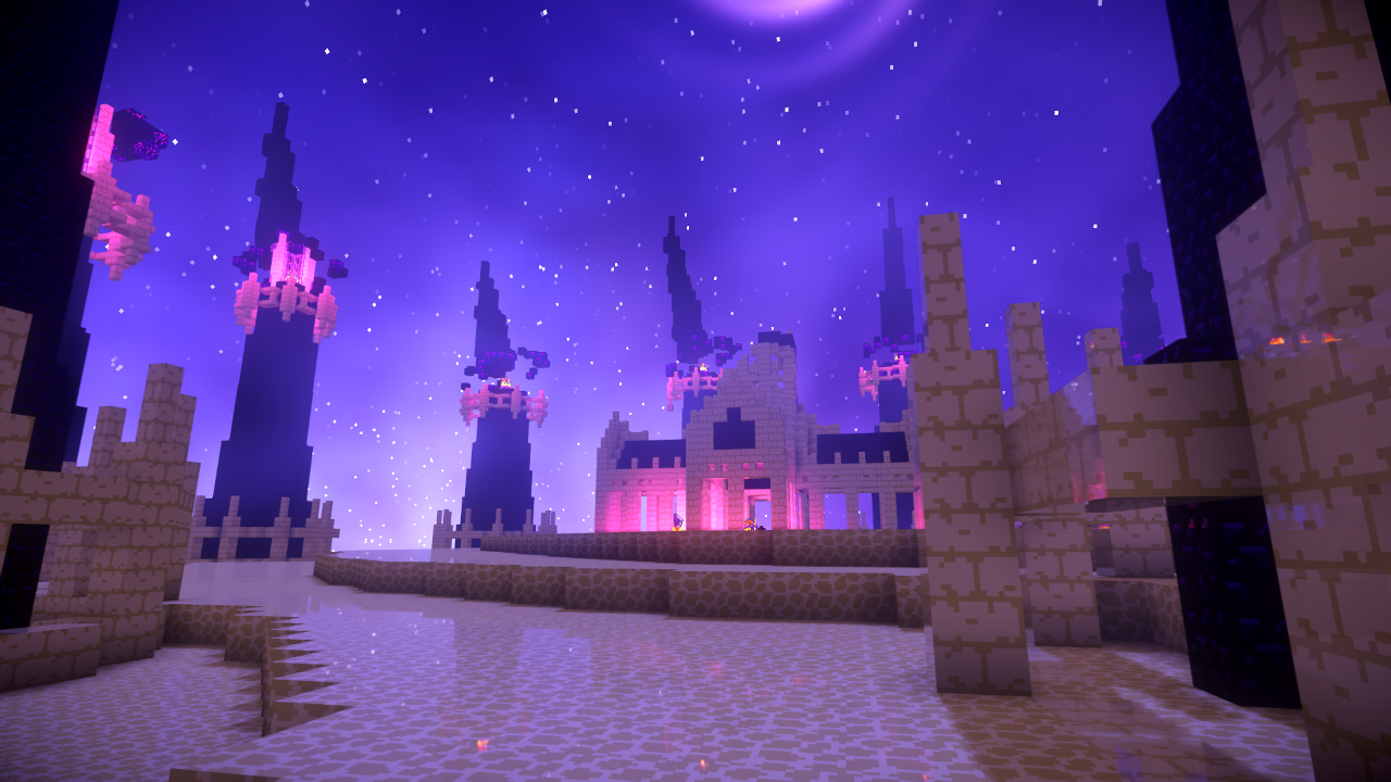 Directional End Portals Minecraft Texture Pack