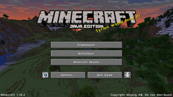 1.18.2 Title Screen