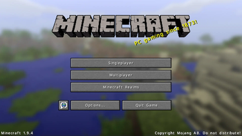 1.9.4 Title Screen