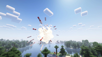 Watch explosions rain from the sky like never before