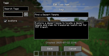 Todo Edit Screen