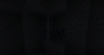 Cavern sapphire (natural generation)