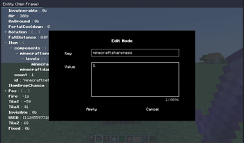 Editing node