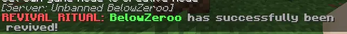 The Revive Successful Message