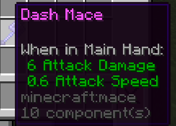 Dash mace
