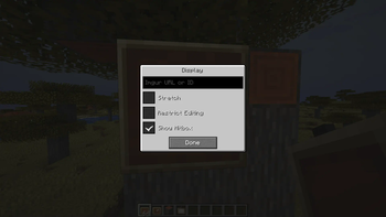 display gui