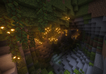 Lush Cave Entrance