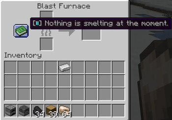 Blast Furnace Supported [When Nothing is Smelting]