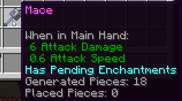 Pending Enchant Tag