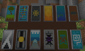 All Reward Banners on Shields.