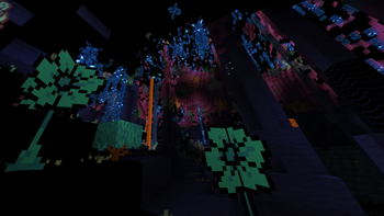 Waterfall inspired Lush Cave