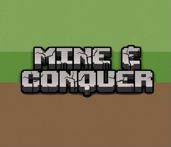 This is the second logo I created for Mine & Conquer.