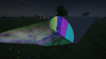 Flashlight playing a video light cookie. (Disabled by deafult)