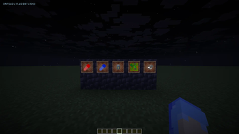Item display with HUD shown