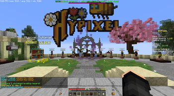 530+ (1.0 1.21.4) fps hypixel lobby